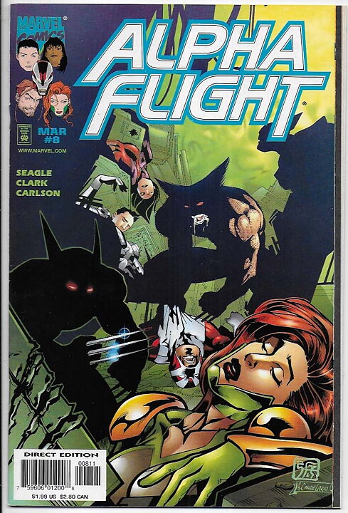 Alpha Flight 2nd Series # 8 NM-