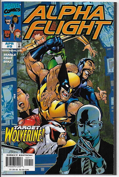 Alpha Flight 2nd Series # 9 NM-