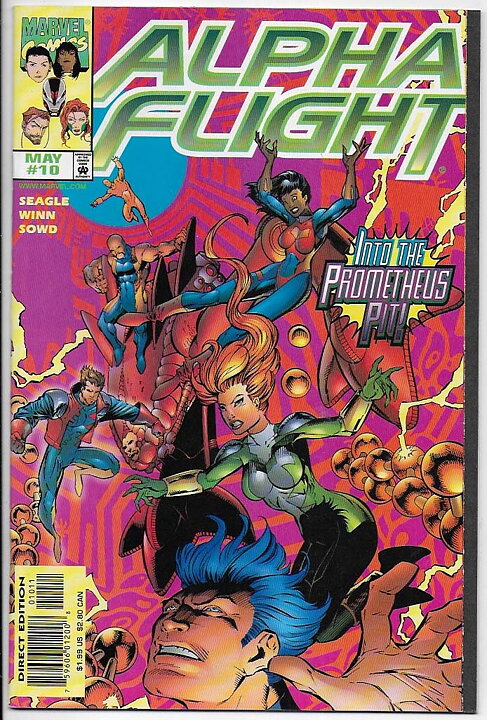 Alpha Flight 2nd Series # 10 NM-