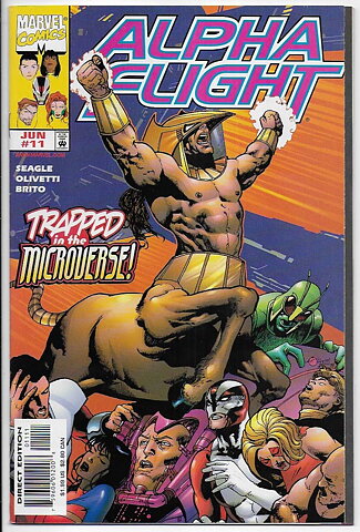 Alpha Flight 2nd Series # 11 NM-