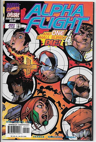 Alpha Flight 2nd Series # 12 NM-
