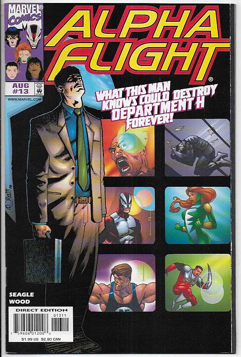 Alpha Flight 2nd Series # 13 NM-