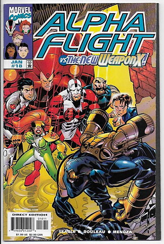 Alpha Flight 2nd Series # 18 NM-