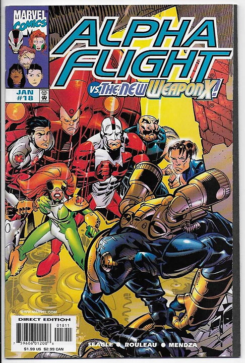 Alpha Flight 2nd Series # 18 NM-