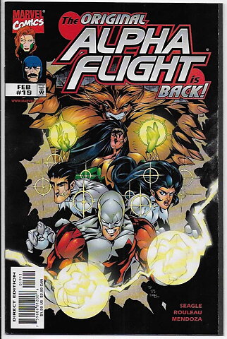 Alpha Flight 2nd Series # 19 NM-