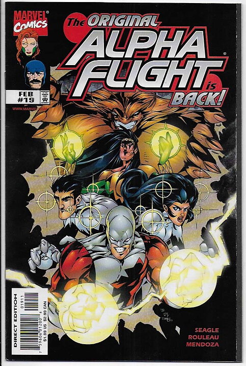 Alpha Flight 2nd Series # 19 NM-