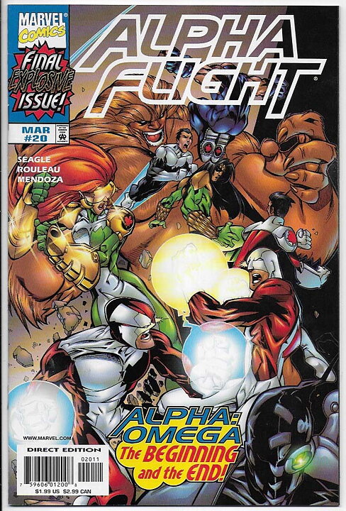 Alpha Flight 2nd Series # 20 NM-