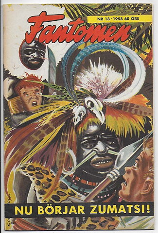 Fantomen 1958 Nr 13 VF