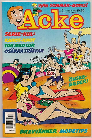 Acke 1989 Nr 7 VF-NM Ny Oläst