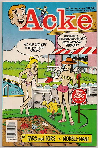 Acke 1989 Nr 8 VF-NM Ny Oläst