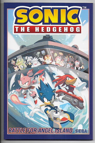 Sonic The Hedgehog: Volume 3 - Battle For Angel Island TP NM Ny Import