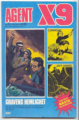 Agent X9 1976 Nr 3 FN