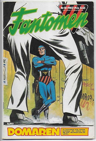 Fantomen 1982 Nr 10 GD/VG