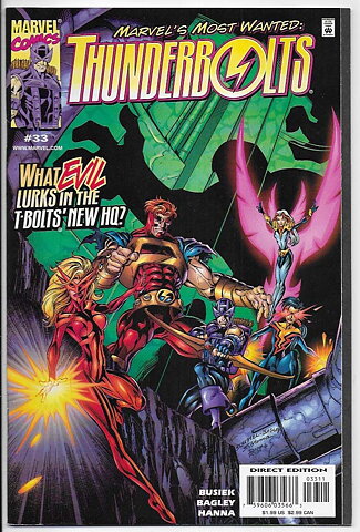 Thunderbolts # 33 NM-