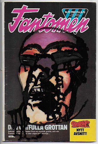 Fantomen 1982 Nr 21 VG Klotter