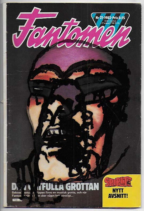 Fantomen 1982 Nr 21 VG Klotter