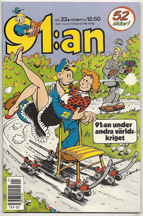 91:an 1990 Nr 22 NM Ny Oläst 
