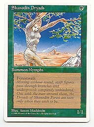 MTG 4th Edition - Shanodin Dryads
