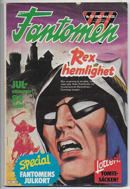 Fantomen 1982 Nr 25 GD