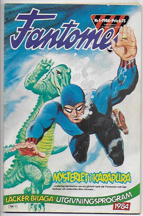 Fantomen 1984 Nr 1 VG