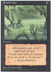 MTG 4th Edition - Marsh Gas