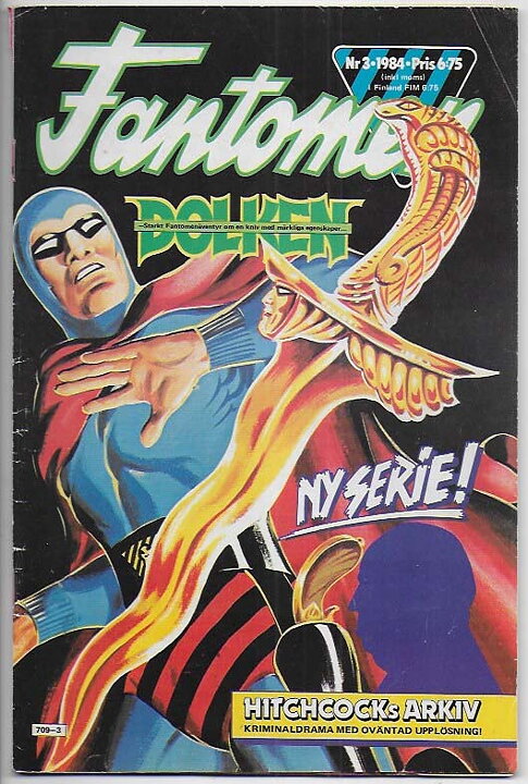 Fantomen 1984 Nr 3 VG