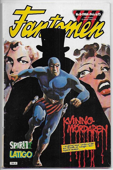 Fantomen 1984 Nr 8 VG/FN
