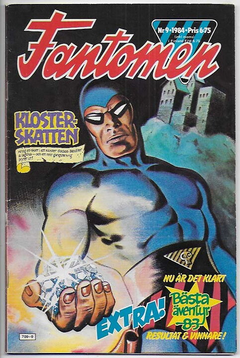 Fantomen 1984 Nr 9 VG/FN