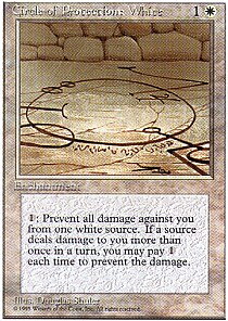 MTG 4th Edition - Circle of Protection: White