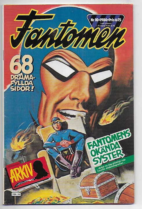 Fantomen 1984 Nr 10 VF