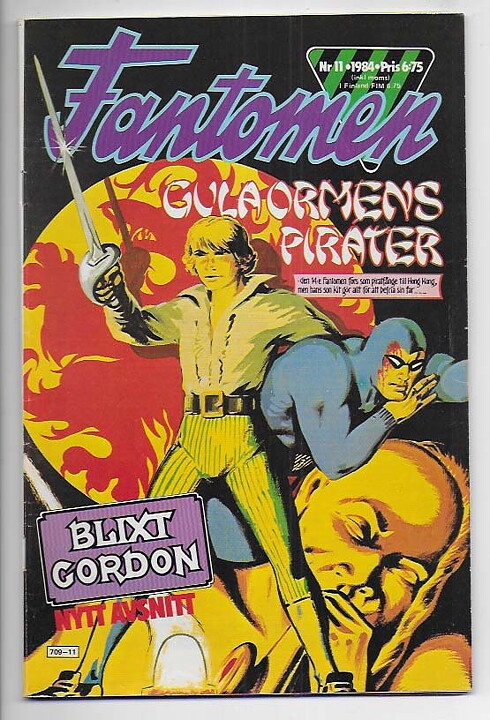 Fantomen 1984 Nr 11 FN/VF Ifyllt Korsord