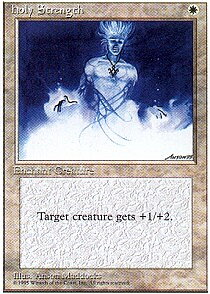 MTG 4th Edition - Holy Strength