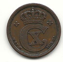 Danmark 2 öre 1914 1/1+