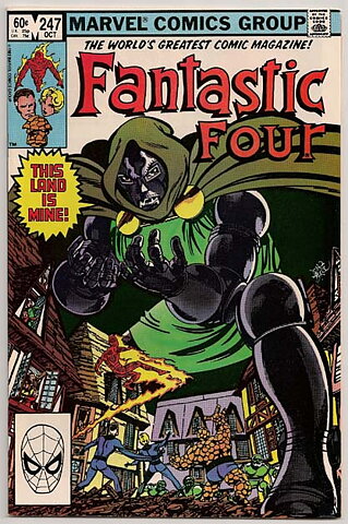 Fantastic Four # 247 VF-NM Dr Doom/John Byrne