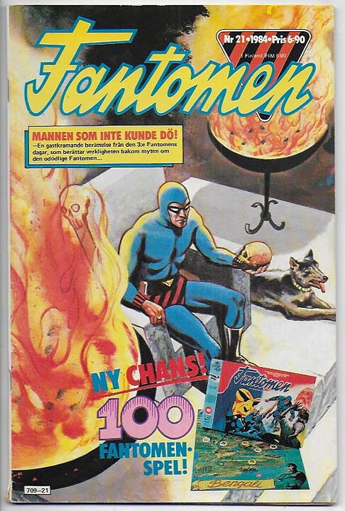Fantomen 1984 Nr 21 VG