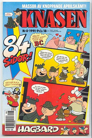 Knasen 1991 Nr 8 VF-
