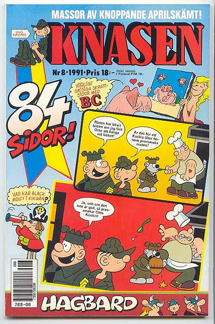Knasen 1991 Nr 8 VF-