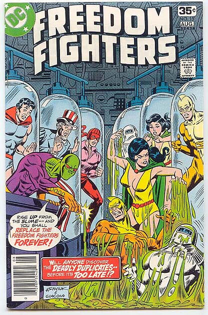 Freedom Fighters # 15 FN-VF Origin Phantom Lady