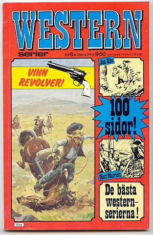 Westernserier 1984 Nr 6 VG