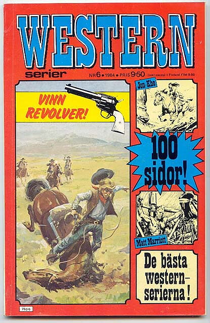 Westernserier 1984 Nr 6 VG