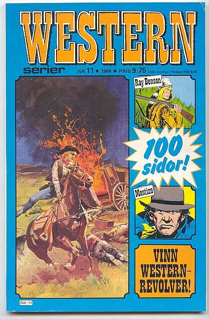Westernserier 1984 Nr 11 VG