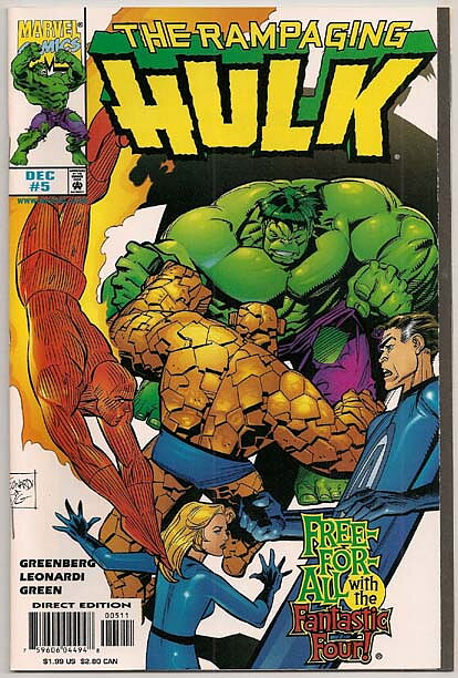 Rampaging Hulk (1998) # 5 VF-NM