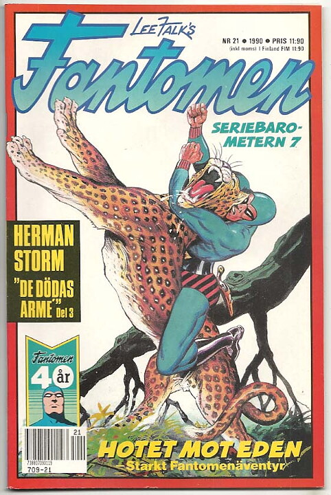Fantomen 1990 Nr 21 NM Ny Oläst
