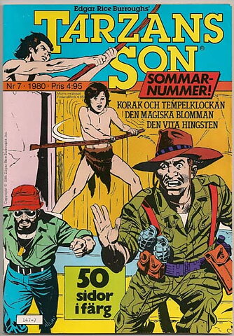 Tarzans Son 1980 Nr 7 VF-
