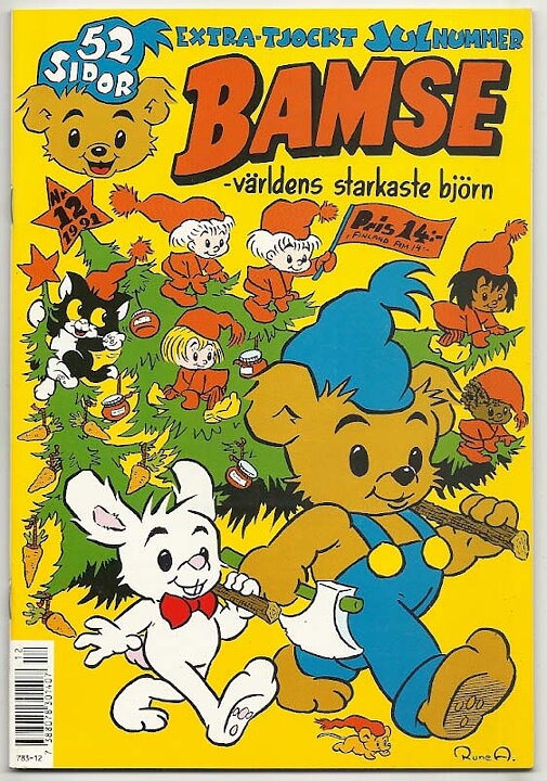 Bamse 1991 Nr 7 NM Ny Oläst 