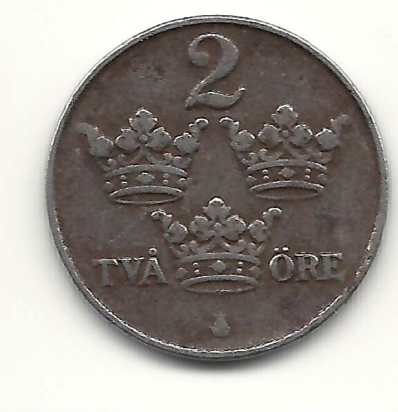 2 öre 1917 järn 1?/1