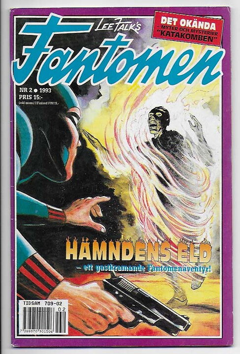 Fantomen 1993 Nr 2 VG+ Pren-ex