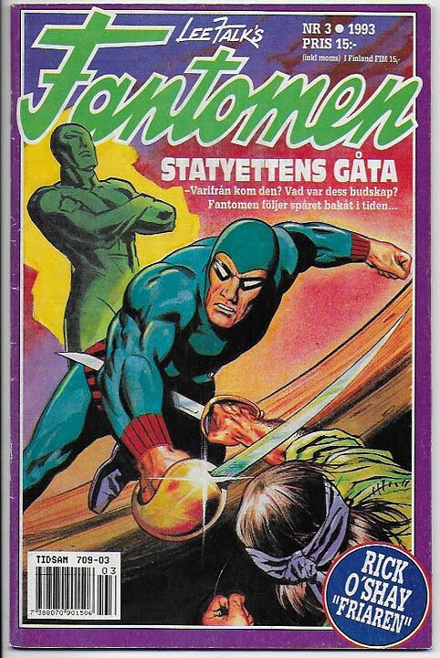 Fantomen 1993 Nr 3 VG/FN