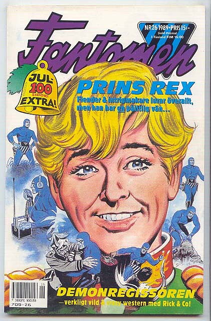 Fantomen 1989 Nr 26 VG