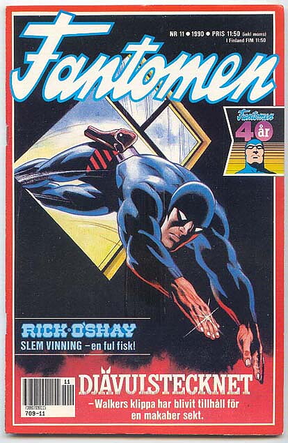 Fantomen 1990 Nr 11 VF-
